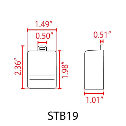STB19 LED Cast Brass Deck Step Light Surface Mount Low Voltage Landscape Lighting