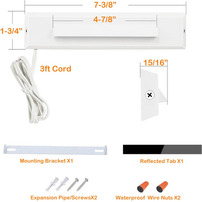 STLA07 6 Pack Low Voltage 3CCT 2700K/4000K/6000K LED Step Lights Outdoor, 2.5W Accent Lighting Fixtures - Tampa soil911.com