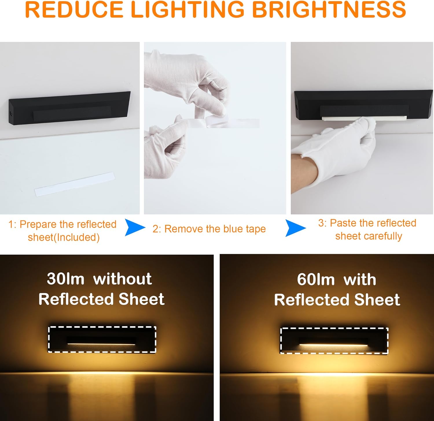 STLA07 6 Pack Low Voltage 3CCT 2700K/4000K/6000K LED Step Lights Outdoor, 2.5W Accent Lighting Fixtures - Tampa soil911.com