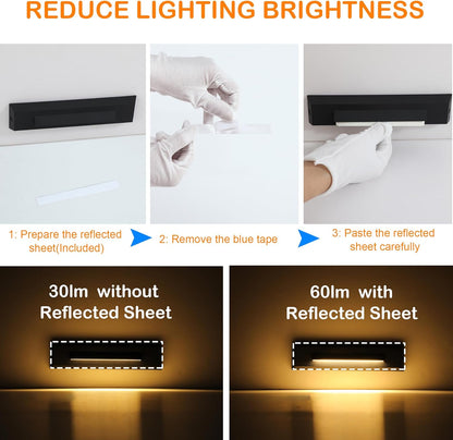 STLA07 6 Pack Low Voltage 3CCT 2700K/4000K/6000K LED Step Lights Outdoor, 2.5W Accent Lighting Fixtures - Tampa soil911.com
