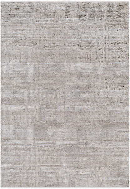Struie Area Rug beige gray distressed geometric pattern Boutique Rugs on Tampa Home & Garden Store