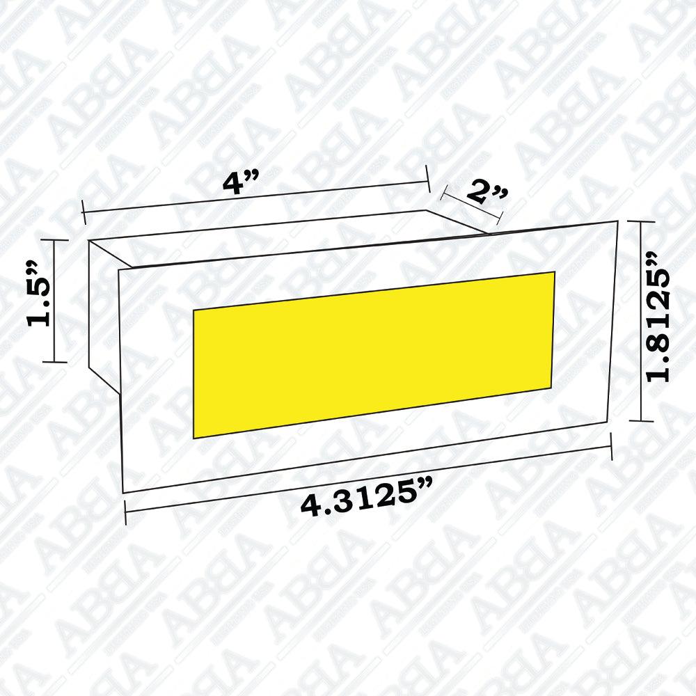 Aplique de pared de ladrillo empotrado para exteriores STS02, iluminación LED para escalones o escaleras