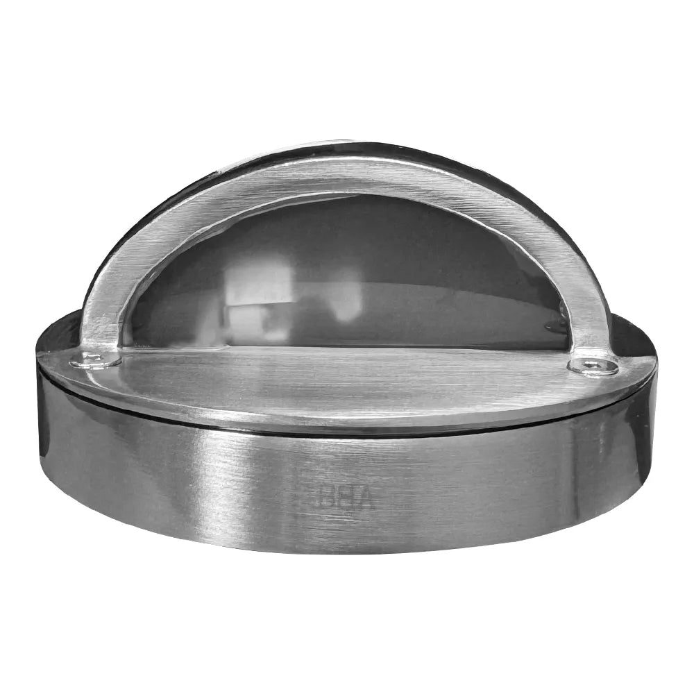 STS09 LED Round Stainless Steel Deck Light Surface Mount Low Voltage Landscape Lighting