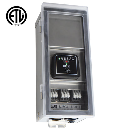 STS300 300W Digital 12V, 15V Low Voltage Transformer with Photocell & Timer IP65 - Tampa Home & Garden Store