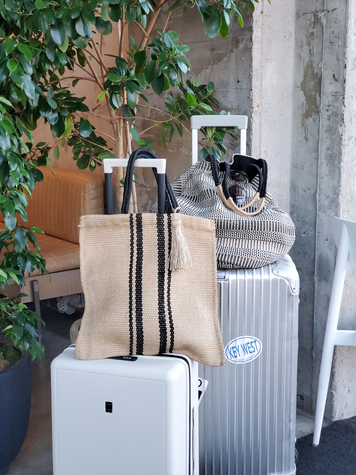 Bolsa de yute Naya - Natural