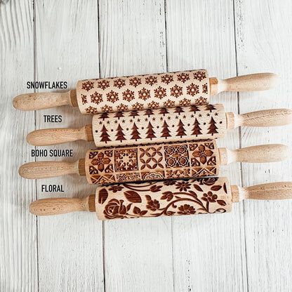 Easter and Spring Rolling Pins for Baking Fun