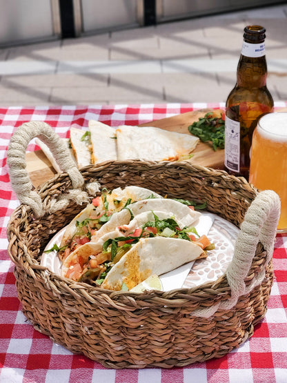 Calentador de pan y cesta - Bird Round