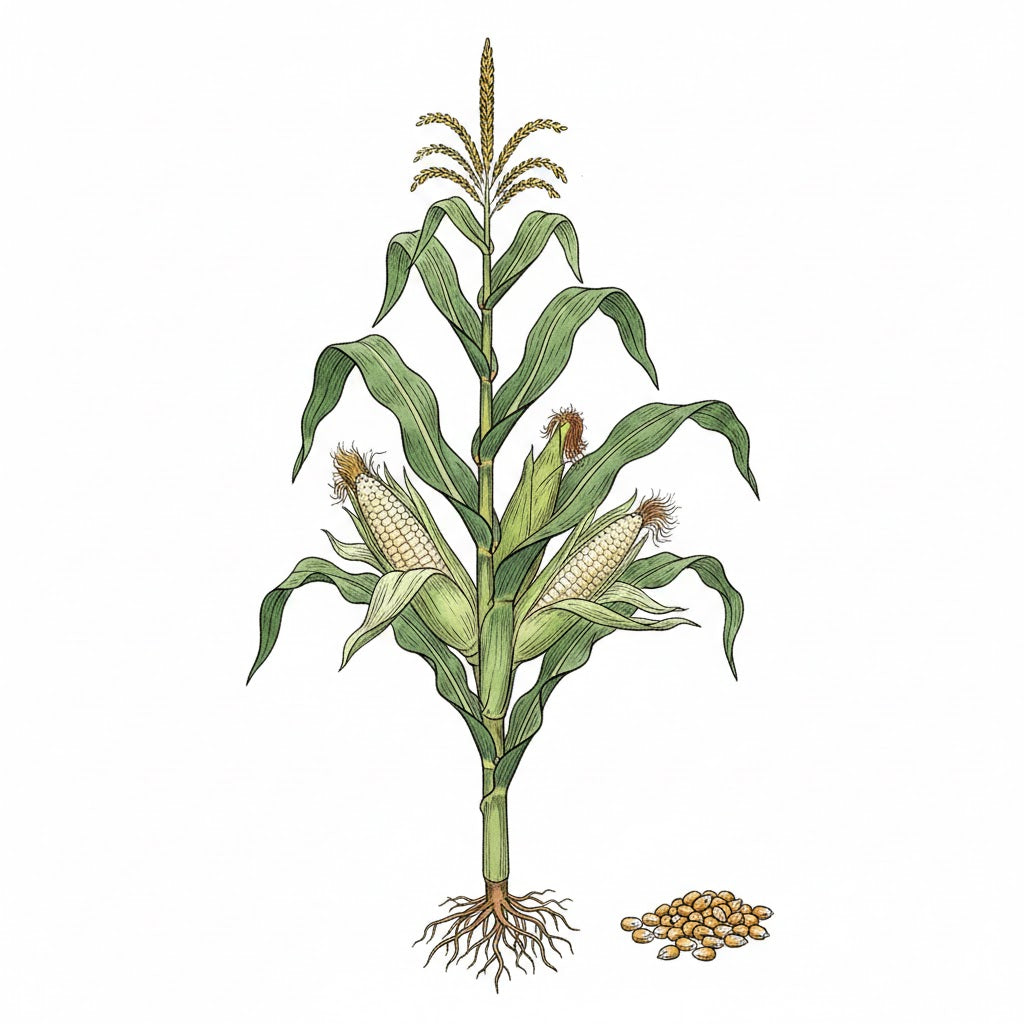 SWEET CORN Seeds, Silver King White - Tampa Home & Garden Store