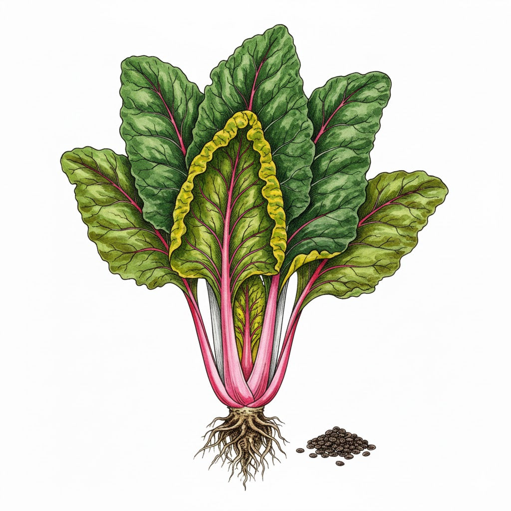 SWISS CHARD Seeds, Ruby Red - Tampa Home & Garden Store