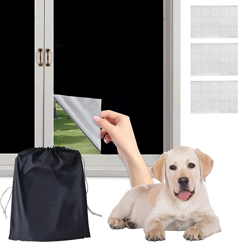 Blackout window tint film by UpTrend Deals - privacy darkening film for home & car on Tampa Home & Garden Store