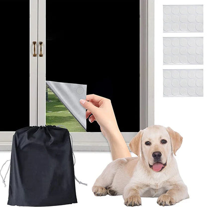 Blackout window tint film by UpTrend Deals - privacy darkening film for home & car on Tampa Home & Garden Store