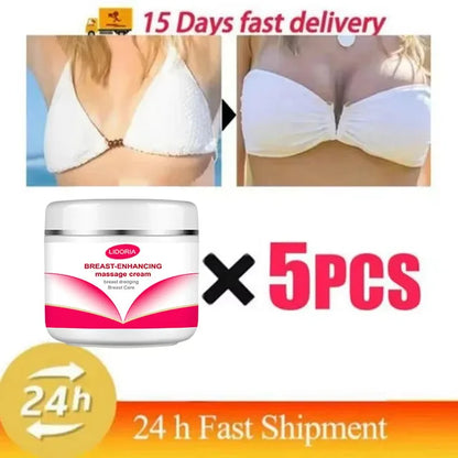 Breast-enlarging cream by Silcy Skin, white jar with pink label, 5 pcs, fast 24h shipment on Tampa Home & Garden Store