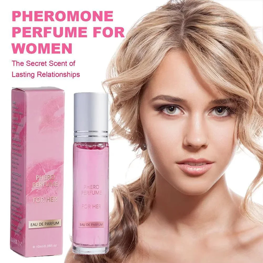 Silcy Skin pink pheromone perfume for women glass bottle with box, eau de parfum for her on Tampa Home & Garden Store
