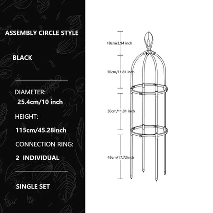 Outdoor Climbing Plant Trellis Garden Support