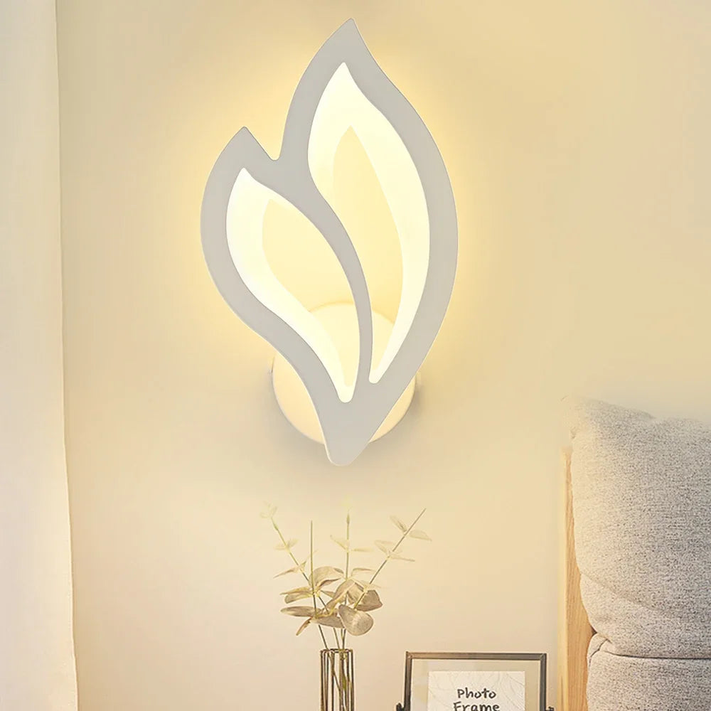 Modern LED Wall Lamp – Luxury Indoor Light for Living Room & Bedside Wall Decor