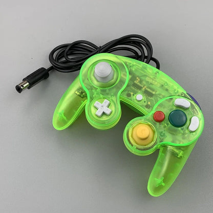 New wired GameCube controller neon-green Dpad and A B X Y buttons FLIPSTYLEZLLC on Tampa Home & Garden Store