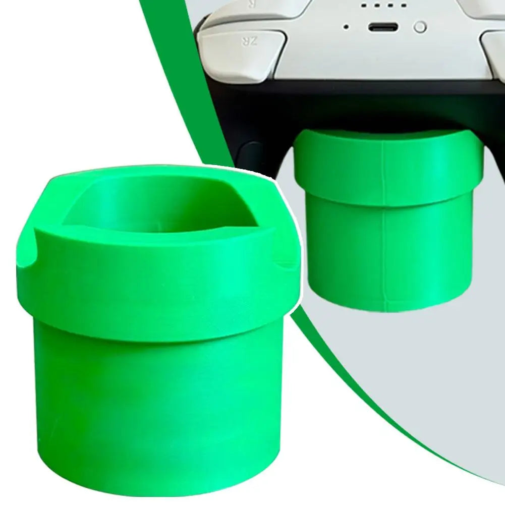 Pair of green silicone game controller charging dock stands for Switch/Xbox on Tampa Home & Garden Store