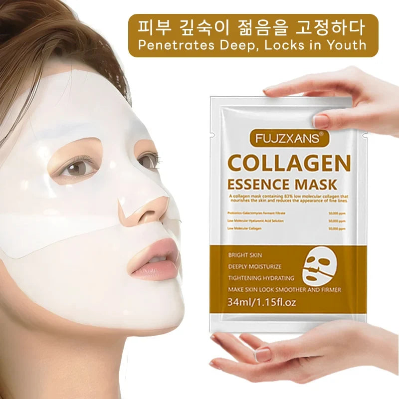 Silcy Skin Overnight Collagen Essence Mask sheet mask for bright skin, deeply moisturizes on Tampa Home & Garden Store