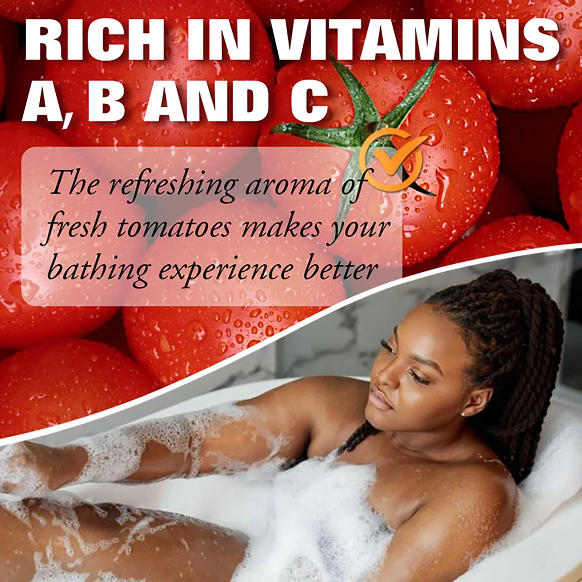 Tomato fruit scented handmade bar soap by Silcy Skin, LKIAE 200g for face and body, whitening on Tampa Home & Garden Store