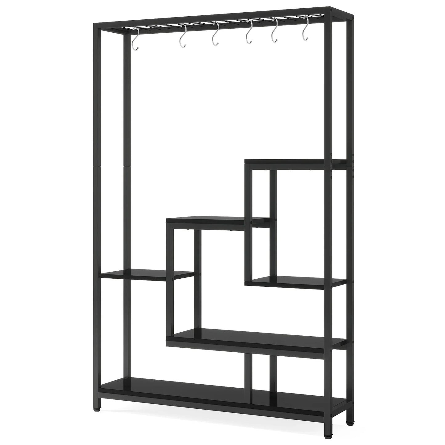 5 Tier Indoor Plant Stand and Large Shelves