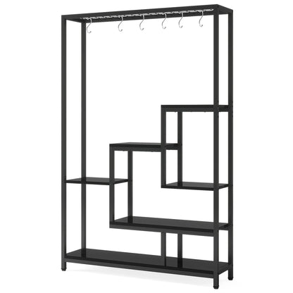 5 Tier Indoor Plant Stand and Large Shelves