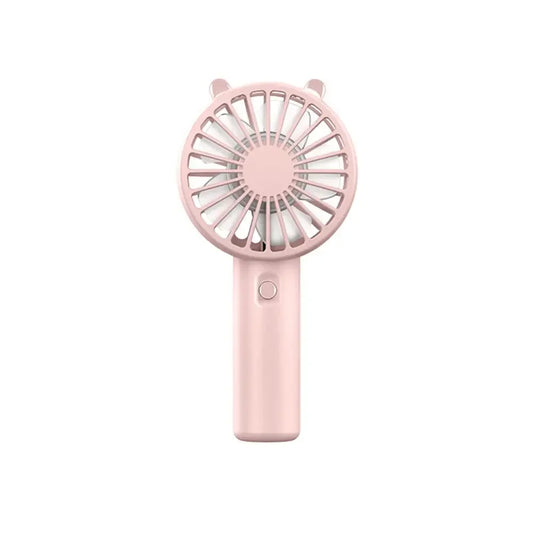 Portable Hand Fan | Mini Handheld Fan with 3-Speed Airflow Control | USB Rechargeable for On-the-Go Comfort - Tampa Home & Garden Store