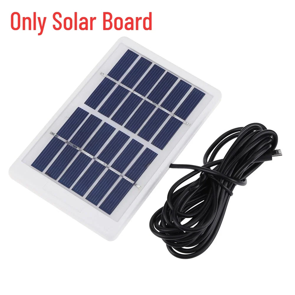Portable 20 Cob Solar LED Bulb Usb Rechargeable