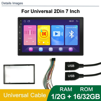Car touchscreen head unit 2Din 7/10in with wireless CarPlay & Android Auto UpTrend Deals on Tampa Home & Garden Store
