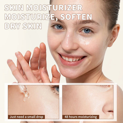 USDA Organic Castor Oil by Silcy Skin; oil dropper and close-up skin panels on Tampa Home & Garden Store