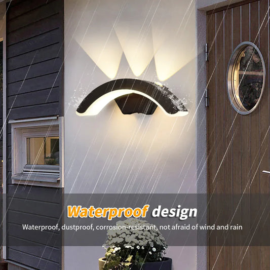 Outdoor Wall Light IP66 Waterproof 10W LED Sconce for Garden & Balcony - Tampa Home & Garden Store