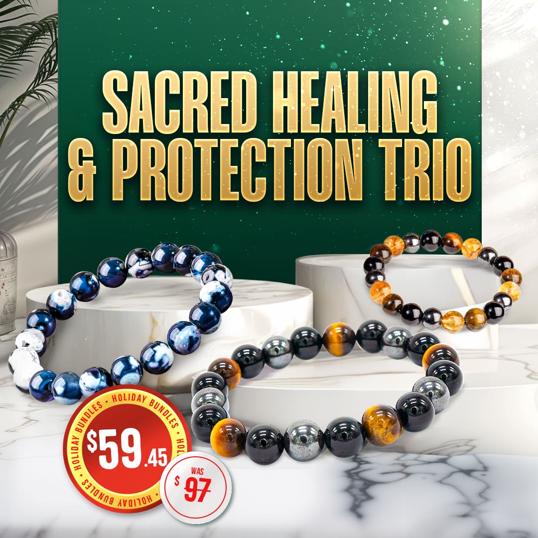 Trío de sanación y protección sagrada