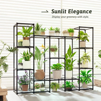 Waterproof Metal Plant Stand and Rack For Patio