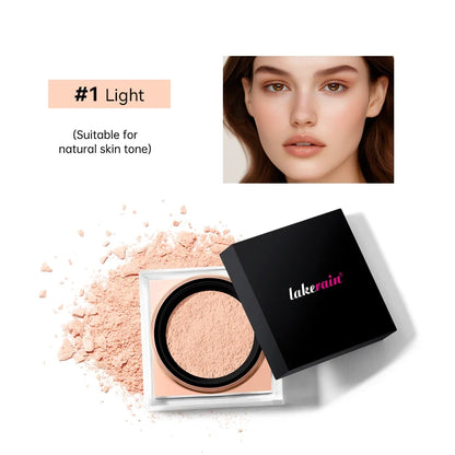 Silcy Skin Waterproof Loose Setting Powder shade #1 Light, oil-control matte finish on Tampa Home & Garden Store