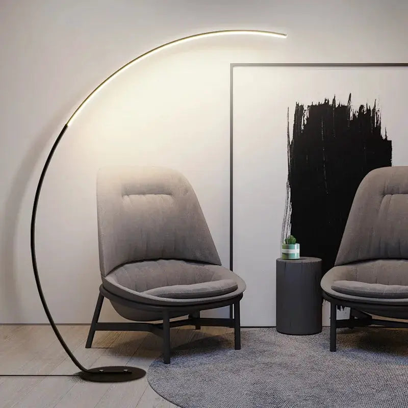 DecorBites LED Arc Floor Lamp for Indoor Living