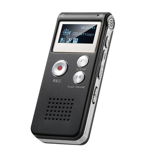 Voice Activated Digital Recorder Portable Lecture Audio Recorder N28 - Tampa Home & Garden Store