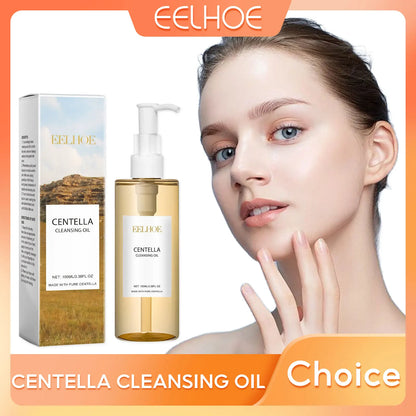 Centella cleansing oil bottle with pump and EELHOE box, 100ml, Silcy Skin on Tampa Home & Garden Store