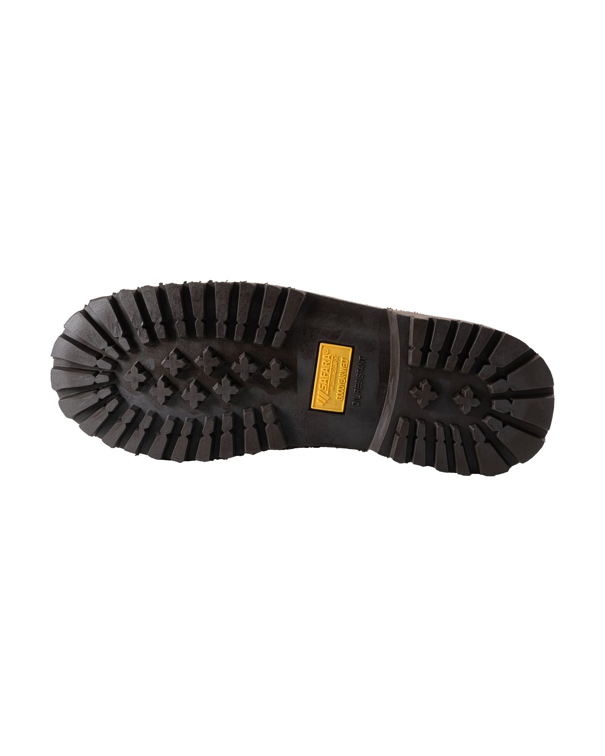 Safara Premium Brown Nubuck 6" Steel Toe Water Resistant Work Boots [R663S] - Tampa Home & Garden Store