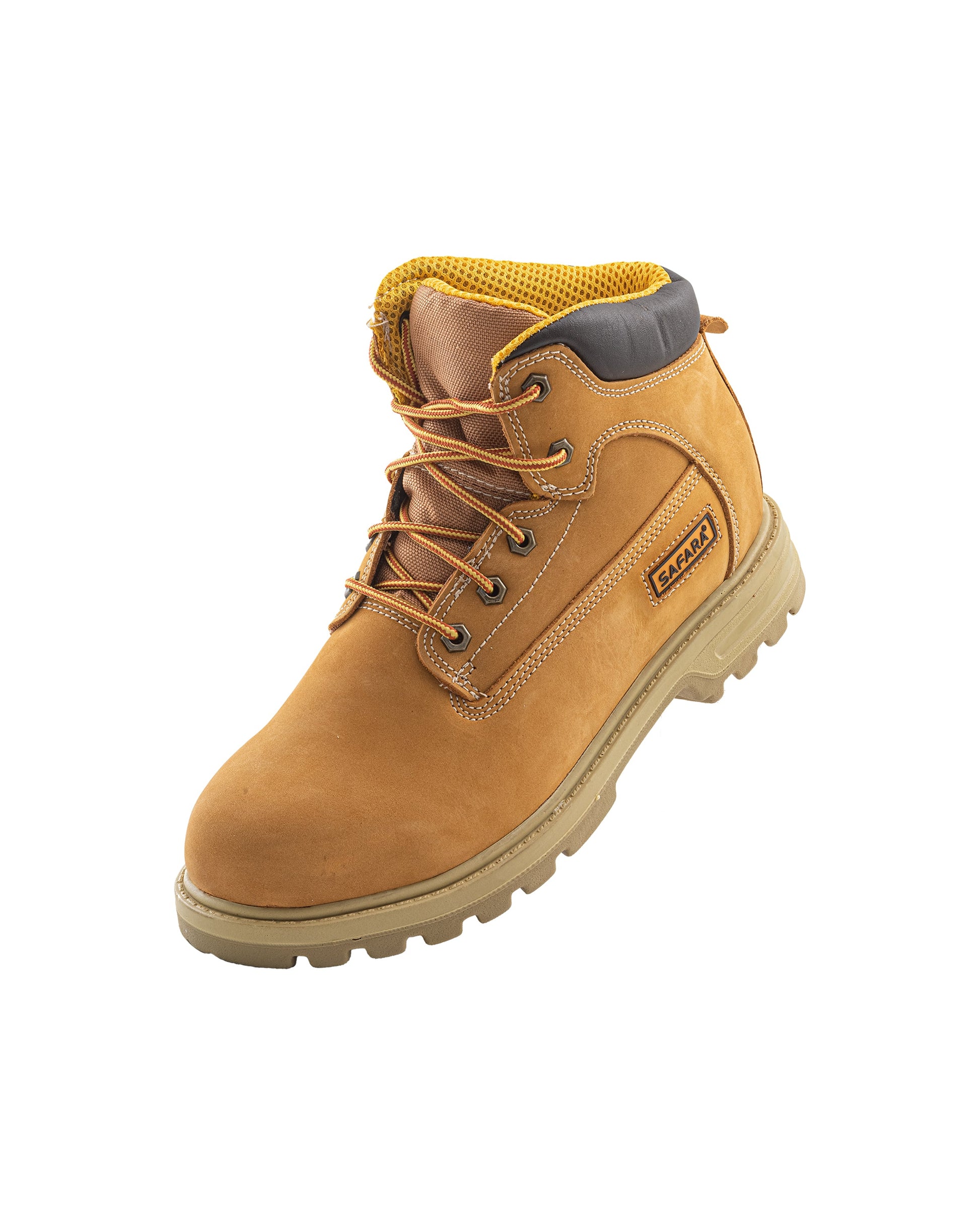 Safara Rugged Wheat Nubuck Water Resistant Work Boots [R20883] - Tampa Home & Garden Store