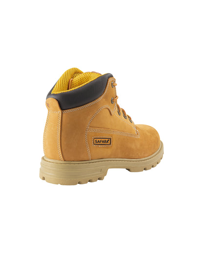 Safara Rugged Wheat Nubuck Water Resistant Work Boots [R20883] - Tampa Home & Garden Store