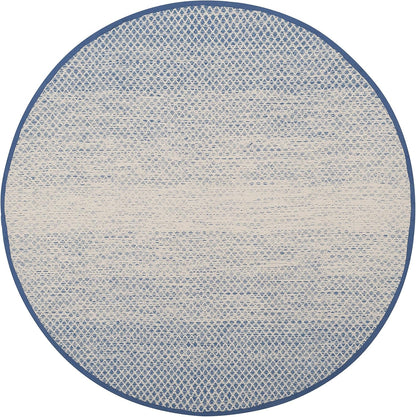 🧵 Safavieh Montauk Handmade Cotton Area Rug – 6' Round, Eco-Friendly Hand-Woven Flatweave, Transitional Pattern in Vibrant Colors – Soft & Durable, 100% Natural Cotton - Tampa Home & Garden Store