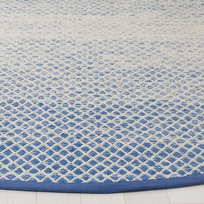 🧵 Safavieh Montauk Handmade Cotton Area Rug – 6' Round, Eco-Friendly Hand-Woven Flatweave, Transitional Pattern in Vibrant Colors – Soft & Durable, 100% Natural Cotton - Tampa Home & Garden Store