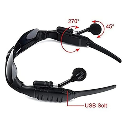 Wireless Bluetooth Sunglasses Stereo Audio Headset for Cycling Driving Sports - Tampa Home & Garden Store