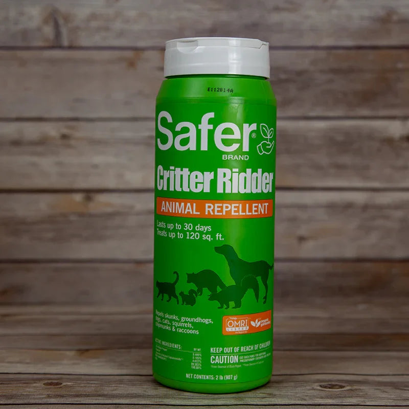 Safer Critter Ridder Animal Repellent Granular (2 lb) - Tampa Home & Garden Store