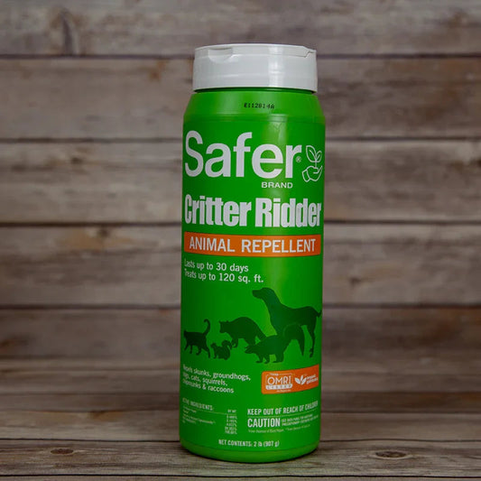 Safer Critter Ridder Animal Repellent Granular (2 lb) - Tampa Home & Garden Store