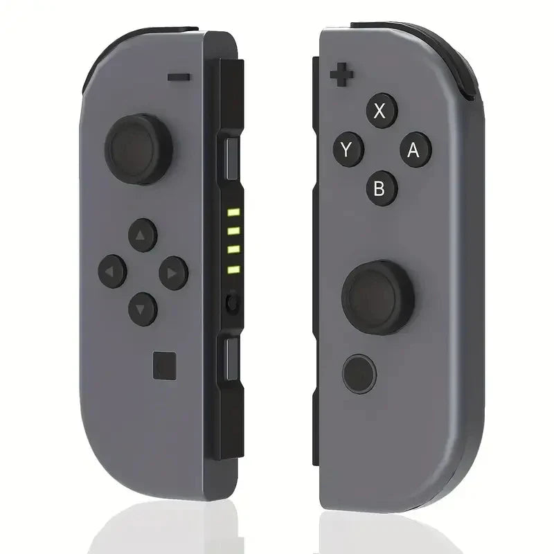 Joy-Con wireless Switch controller set gray with left D-pad and right X/Y/A/B buttons vibration on Tampa Home & Garden Store