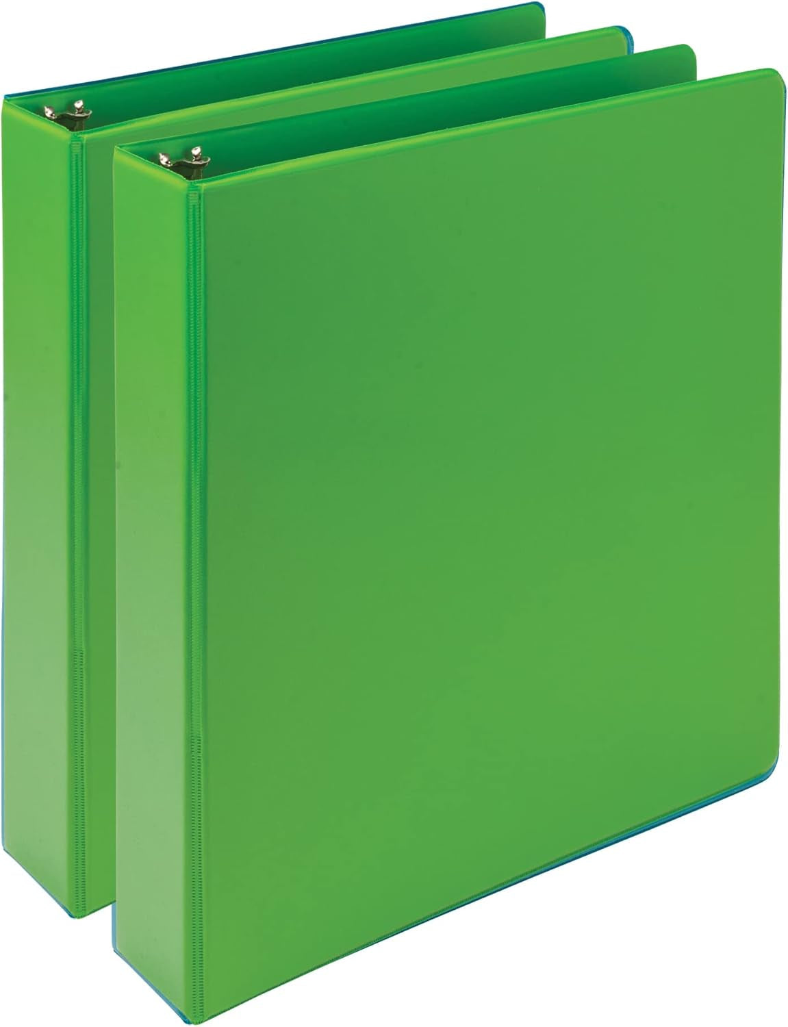 Samsill Sustainable 1.5-Inch 3-Ring Binders – Plant-Based, Made in USA, Colorful & Customizable with Clear Overlay, Archival Safe (Set of 3) - Tampa Home & Garden Store