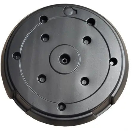 Water/Sand Box, black circular base with screw holes for Fire Sense patio heater accessories on Tampa Home & Garden Store