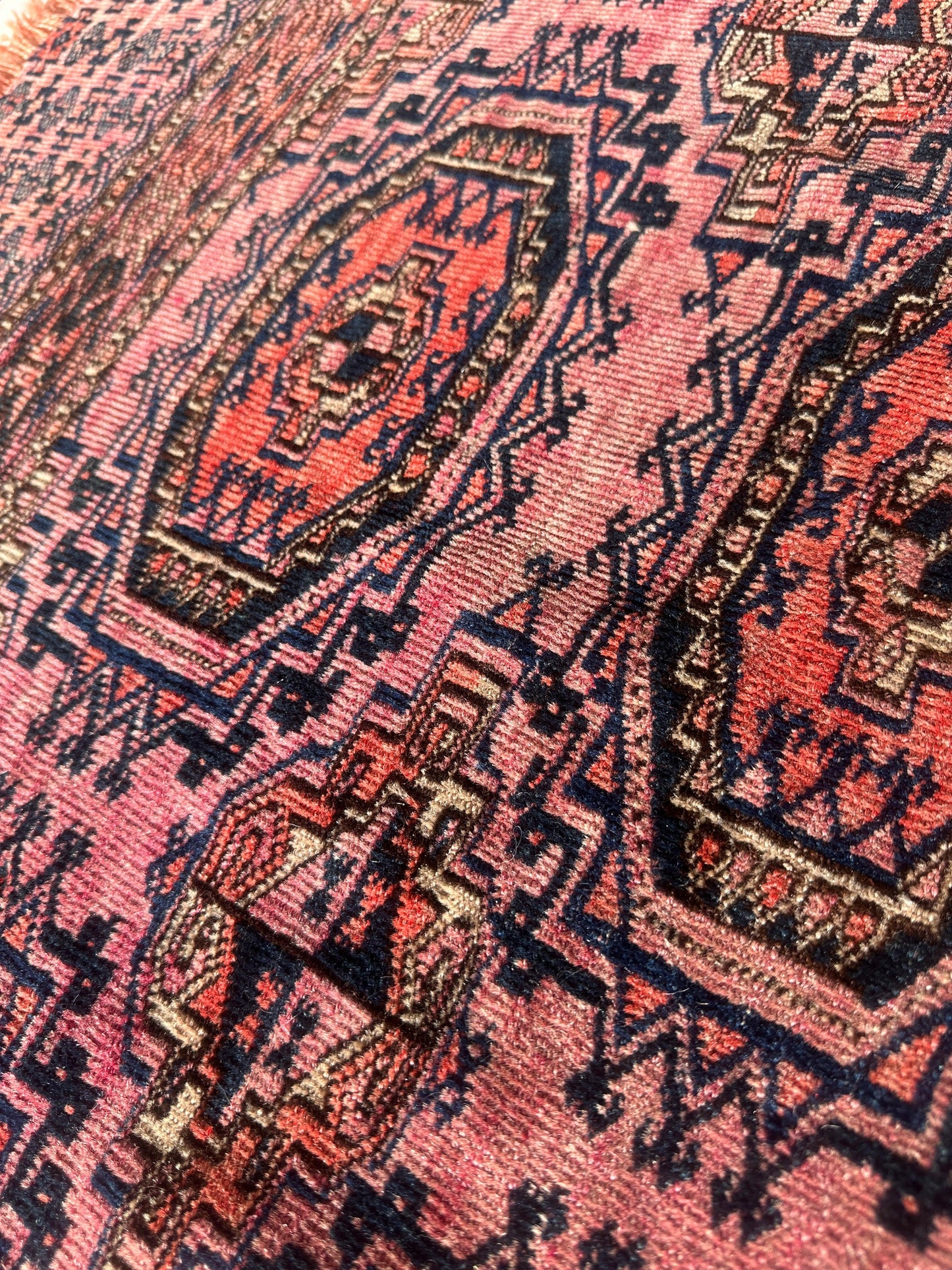 Saryk Turkmen Trapping Torba – 53″ x 25″ - Tampa Home & Garden Store