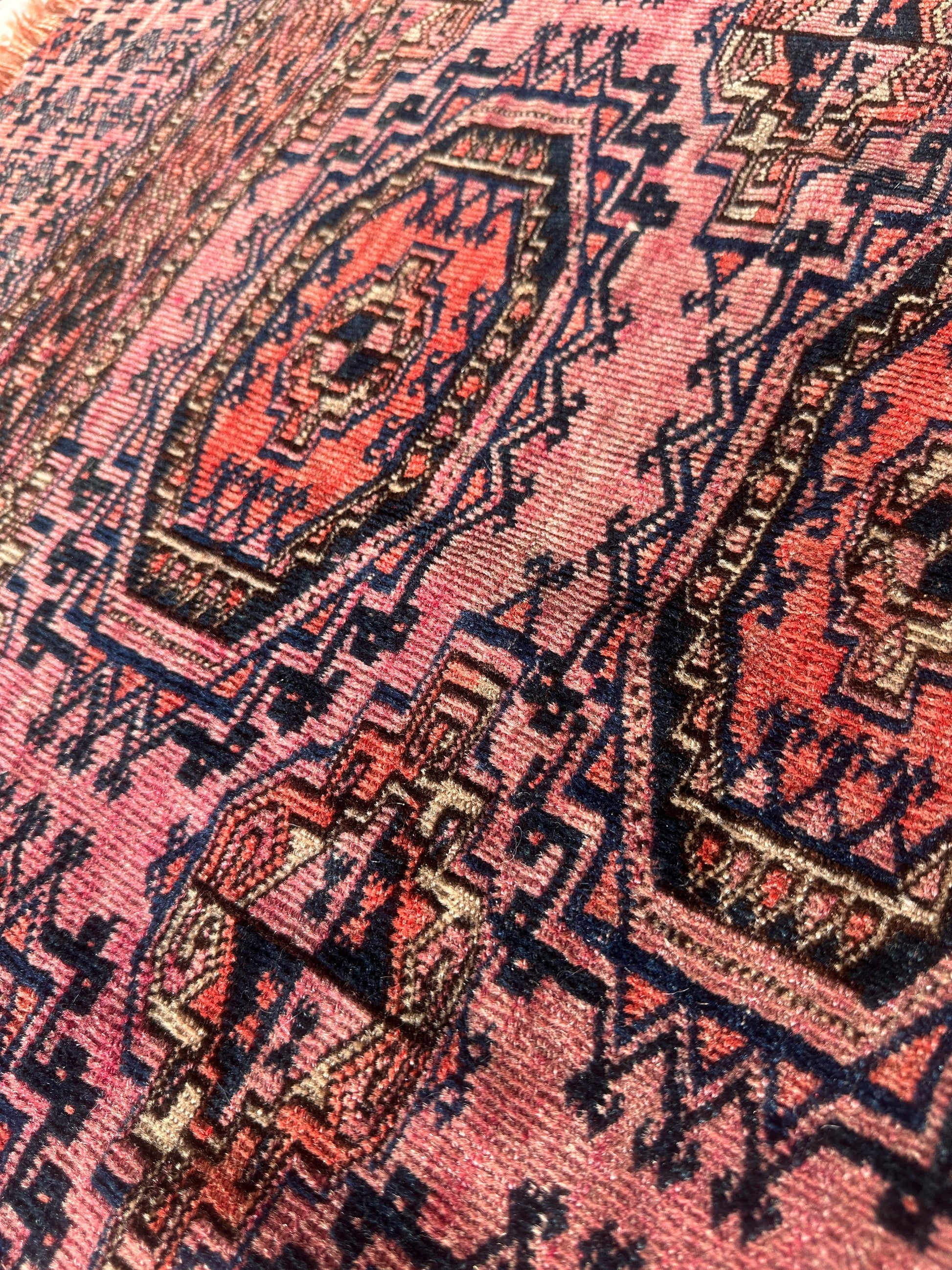 Saryk Turkmen Trapping Torba – 53″ x 25″ - Tampa Home & Garden Store