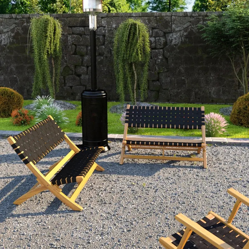 Sava Indoor Outdoor Folding Bench - Tampa Home & Garden Store